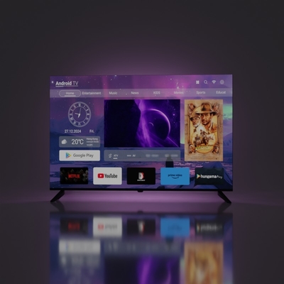 Buy Android TV Platform Smart LED TV with DVB-T2 Digital Tv Standard and Advanced Technology online manufacture