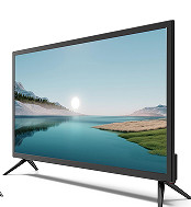 8ms Respone Time Normal LED 24 INCH TV with Black Color and 50Hz/60Hz Sync Frequency
