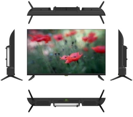 Frameless 43 Inch Smart TV Support USB Multi Media With Metal Housing