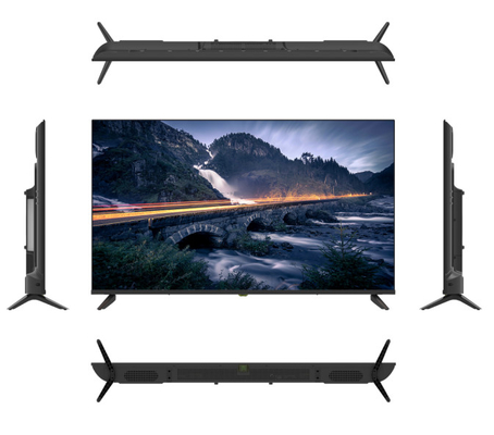 Standard Frame 85 Inch QLED TV Intelligent Color Adjustment 8K Android TV Black