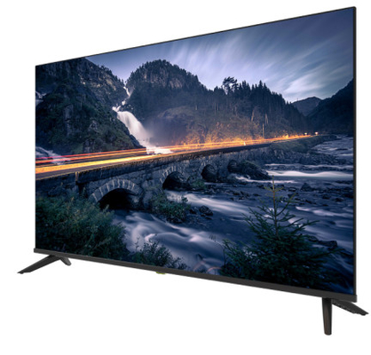 Custom Bluetooth and ISDB-T Quantum Light Emitting Diode TV in Black for Ultimate Viewing Experience