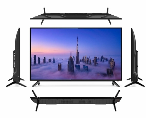 Tempered Glass 50 Inch Smart TV 4K Frameless Border With LED Screen