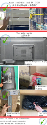 High Brightness LED TV SKD Explosion Proof With Customizable Design
